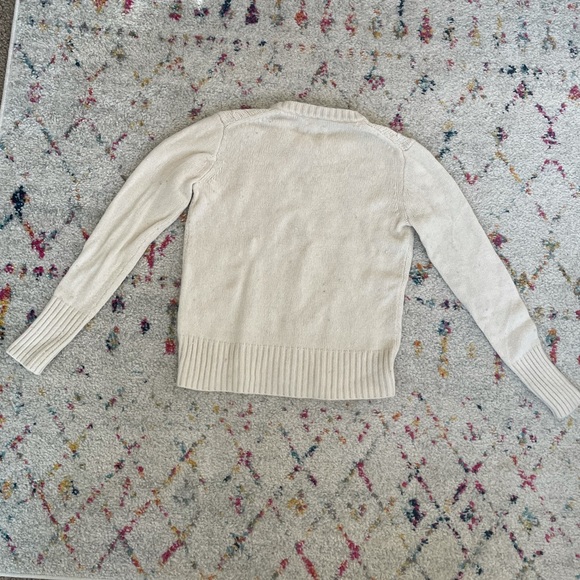 J Crew Cable Knit Crewneck Wool Sweater - Picture 5 of 8